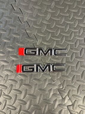 NEW GMG aftermarket blackout replacement emblems